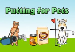Putting for Pets cartoon