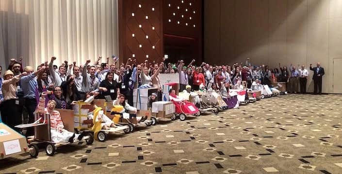 Racing to Team Fun with Go-Kart Challenge!