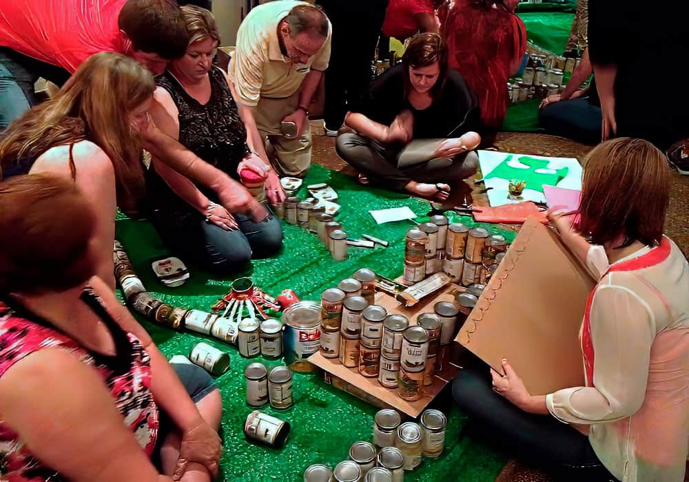 Mini-Golf Build and Food Donation
