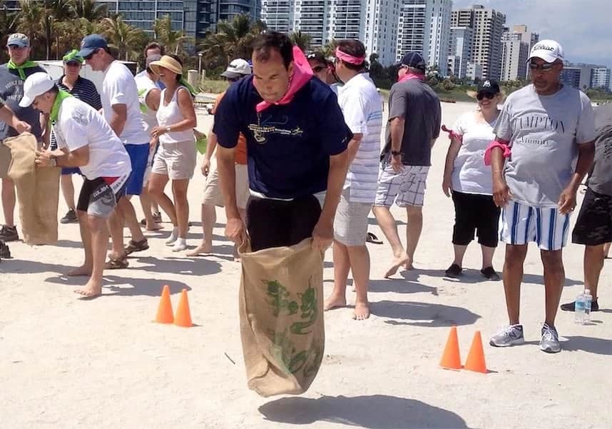 Outdoor Team Building for Corporate Groups