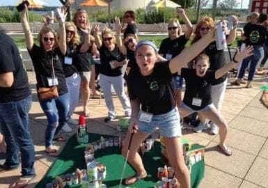 Mini-Golf Build and Food Donation