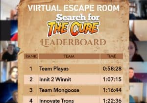 Virtual Escape Room: Search for the Cure