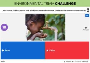 Virtual Environmental Trivia Challenge