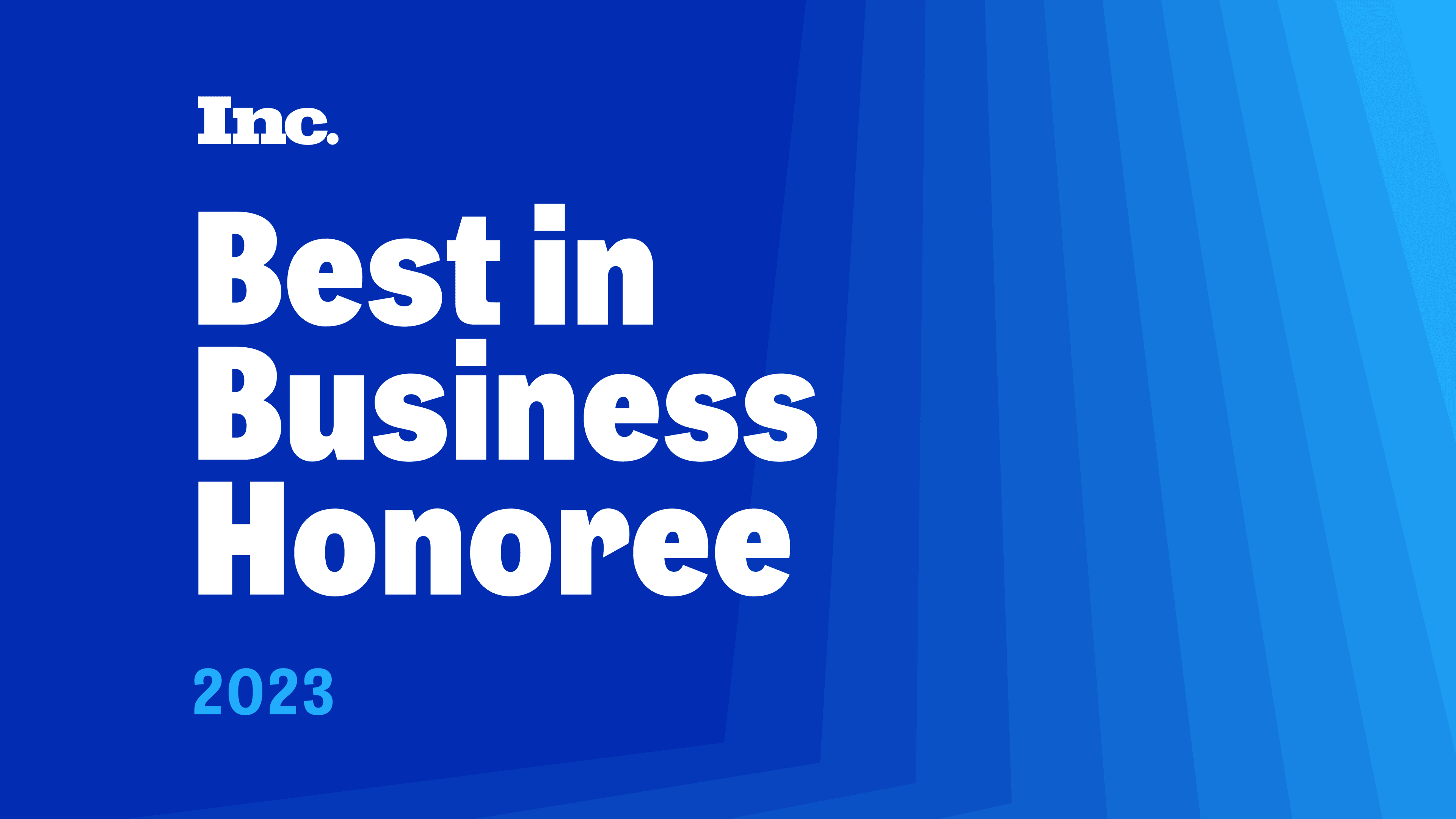 Inc. Best in Business Honoree 2023