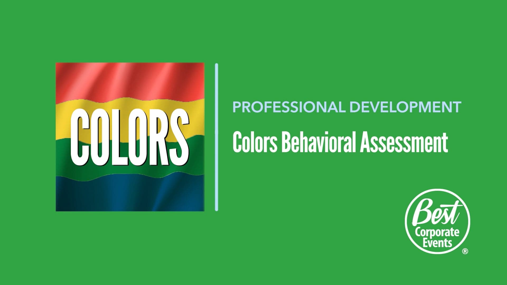 Colors Behavioral Assessment