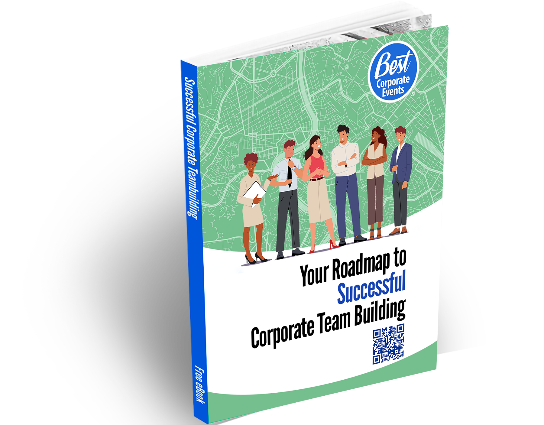 Your Roadmap to Successful Corporate Team Building eBook cover