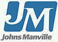 The logo for johns manville.
