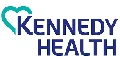 Kennedy health logo on a white background.