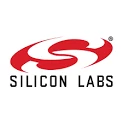 Silicon labs logo on a white background.