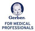 Gerber for medical professionals logo.