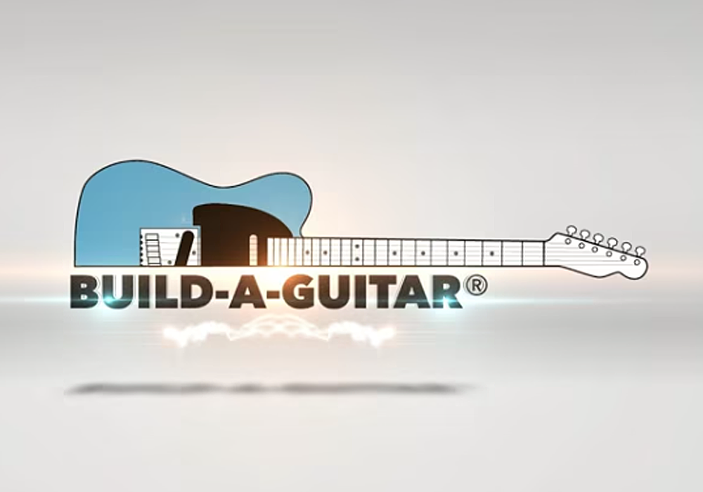 Build a guitar logo.