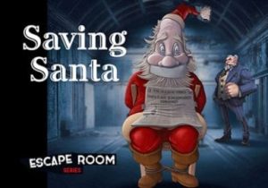 Saving santa escape room.