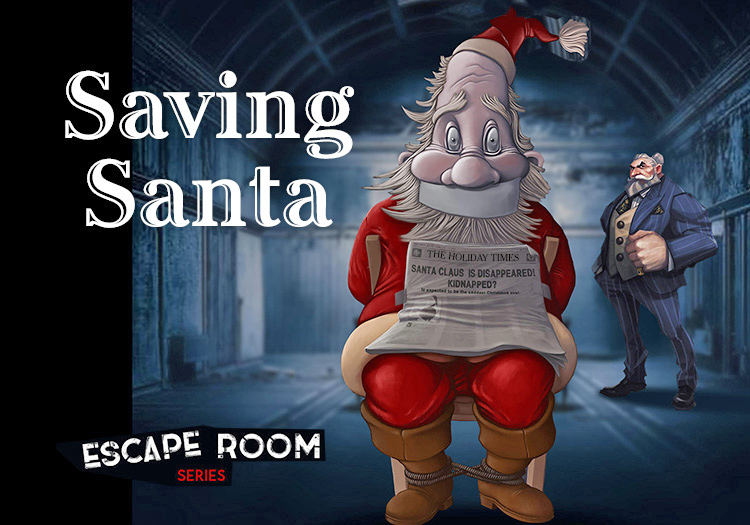 Saving santa escape room screenshot thumbnail.