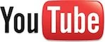 A YouTube logo featuring the word "YouTube".