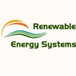 A logo with the title'renewable energy systems'.
