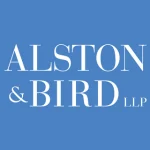 The logo for alston & bird lp.