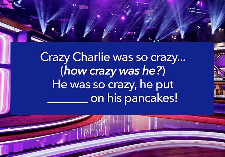 Crazy charlie was so crazy how crazy was he.