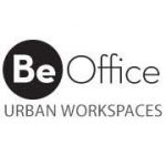 Be office urban workspaces logo.