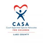 Casa approved special advocates for children lake county logo.