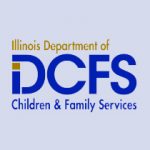 Illinois department of children and family services logo.