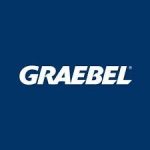 Grabel logo on a blue background.