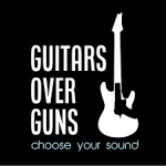 Guitars over guns choose your sound.