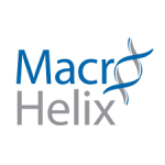 The logo for macro helix.