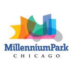 Millennium park chicago logo.