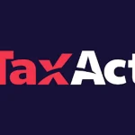 The tax act logo on a dark background for corporate events in Dallas.