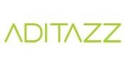 Aditaz logo on a white background.