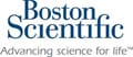 Boston scientific logo on a white background.