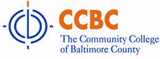 The community college of baltimore county logo.