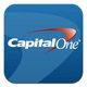 Capital one logo on an app.