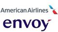 American airlines and envoy logos.