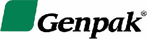 Genpak logo on a white background.