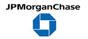 Jp morgan chase logo on a white background.