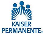 Kaiser permanente logo on a white background.