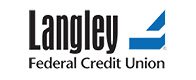Langley federal credit union logo.