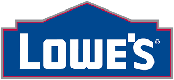 The lowe's logo on a white background.