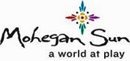 Mohegan sun a world at play logo.