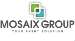 The logo for mosaix group.