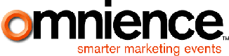 Omnince smarter marketing events logo.