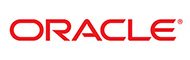 An oracle logo on a white background.