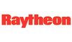 Raytheon logo on a white background.