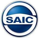 The saic logo on a white background.