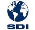 The logo for sdi.