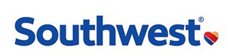 The southwest airlines logo on a white background.