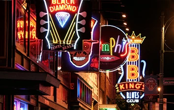 Nashville, tennessee neon signs.