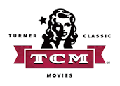 The logo for tcm movies.