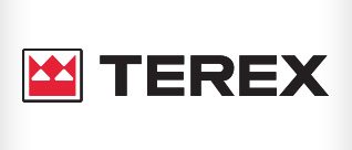 A logo with the word terex on it.